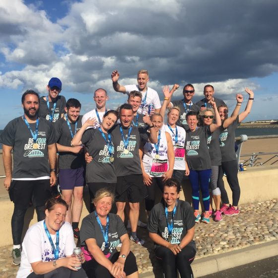 Team Unique Kidz take on the Great North Run